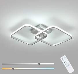 Toolight LED Deckenleuchte Dimmbar 59cm, 50W