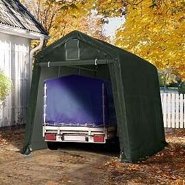 TOOLPORT 2,4x3,6m Zeltgarage, PE-Plane,