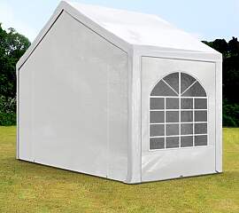 TOOLPORT 3x2m Partyzelt, PE-Plane, weiß - (91100)