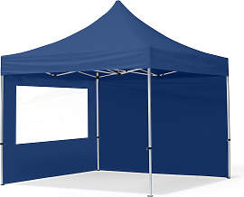 TOOLPORT 3x3m Aluminium Faltpavillon, inkl. 2