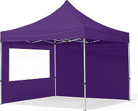 TOOLPORT 3x3m Aluminium Faltpavillon, inkl. 2