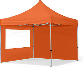 TOOLPORT 3x3m Aluminium Faltpavillon, inkl. 2