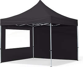 TOOLPORT 3x3m Aluminium Faltpavillon, inkl. 2
