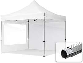 TOOLPORT 3x3m Aluminium Faltpavillon, inkl. 2