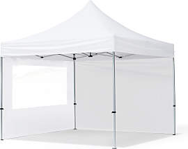 TOOLPORT 3x3m Aluminium Faltpavillon, inkl. 2