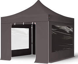 TOOLPORT 3x3m Aluminium Faltpavillon, inkl. 4
