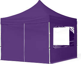 TOOLPORT 3x3m Aluminium Faltpavillon, inkl. 4