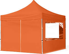 TOOLPORT 3x3m Aluminium Faltpavillon, inkl. 4