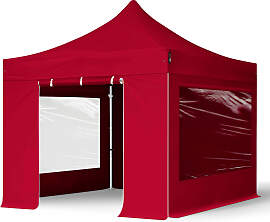 TOOLPORT 3x3m Aluminium Faltpavillon, inkl. 4