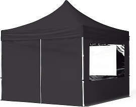 TOOLPORT 3x3m Aluminium Faltpavillon, inkl. 4