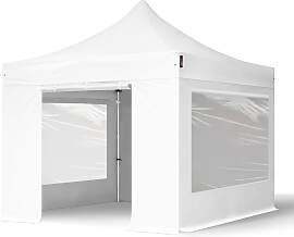 TOOLPORT 3x3m Aluminium Faltpavillon, inkl. 4