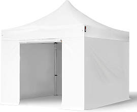 TOOLPORT 3x3m Aluminium Faltpavillon, inkl. 4