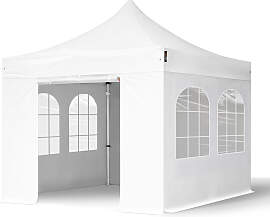 TOOLPORT 3x3m Aluminium Faltpavillon, inkl. 4