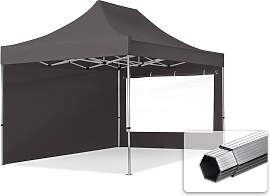 TOOLPORT 3x4,5m Aluminium Faltpavillon, inkl. 2