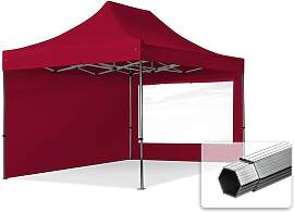 TOOLPORT 3x4,5m Aluminium Faltpavillon, inkl. 2