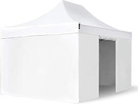 TOOLPORT 3x4,5m Aluminium Faltpavillon, inkl. 4
