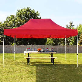 TOOLPORT 3x4,5m Aluminium Faltpavillon, ohne