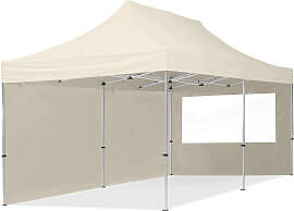 TOOLPORT 3x6m Aluminium Faltpavillon, inkl. 2