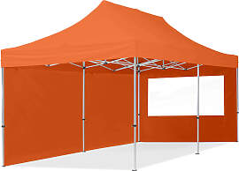 TOOLPORT 3x6m Aluminium Faltpavillon, inkl. 2