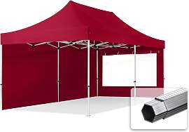 TOOLPORT 3x6m Aluminium Faltpavillon, inkl. 2
