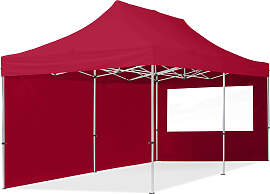 TOOLPORT 3x6m Aluminium Faltpavillon, inkl. 2