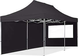 TOOLPORT 3x6m Aluminium Faltpavillon, inkl. 2