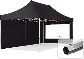 TOOLPORT 3x6m Aluminium Faltpavillon, inkl. 2