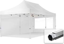 TOOLPORT 3x6m Aluminium Faltpavillon, inkl. 2