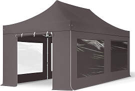 TOOLPORT 3x6m Aluminium Faltpavillon, inkl. 4