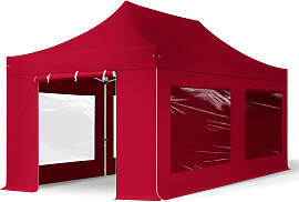 TOOLPORT 3x6m Aluminium Faltpavillon, inkl. 4