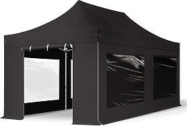 TOOLPORT 3x6m Aluminium Faltpavillon, inkl. 4