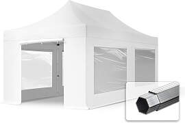 TOOLPORT 3x6m Aluminium Faltpavillon, inkl. 4