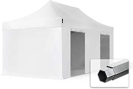 TOOLPORT 3x6m Aluminium Faltpavillon, inkl. 4