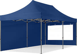 TOOLPORT 3x6m Stahl Faltpavillon, inkl. 2