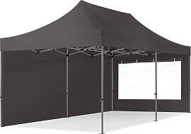 TOOLPORT 3x6m Stahl Faltpavillon, inkl. 2