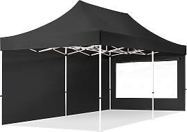 TOOLPORT 3x6m Stahl Faltpavillon, inkl. 2