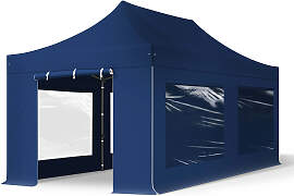 TOOLPORT 3x6m Stahl Faltpavillon, inkl. 4
