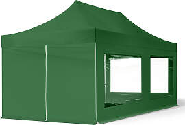 TOOLPORT 3x6m Stahl Faltpavillon, inkl. 4