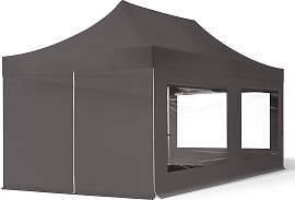 TOOLPORT 3x6m Stahl Faltpavillon, inkl. 4