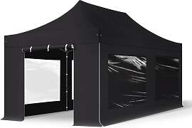 TOOLPORT 3x6m Stahl Faltpavillon, inkl. 4