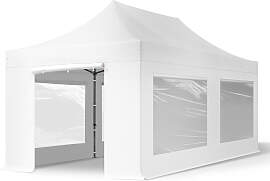 TOOLPORT 3x6m Stahl Faltpavillon, inkl. 4
