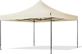 TOOLPORT 4x4m Stahl Faltpavillon, ohne