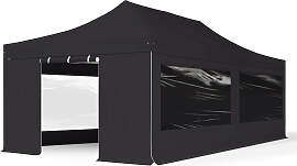 TOOLPORT 4x8m Aluminium Faltpavillon, inkl. 4