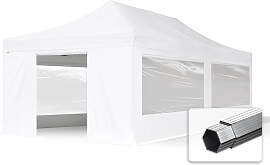 TOOLPORT 4x8m Aluminium Faltpavillon, inkl. 4