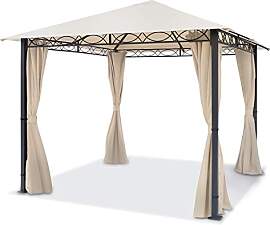TOOLPORT Gartenpavillon 3x3 m wasserdicht Premium