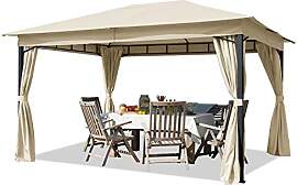 TOOLPORT Gartenpavillon 3x4 m ca. 180 g/m²