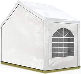TOOLPORT Hochwertiges Partyzelt 4x2 m Pavillon