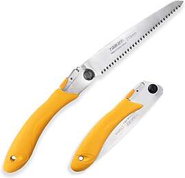 Toolux Handsäge 21 cm, Garten Klappsäge mit
