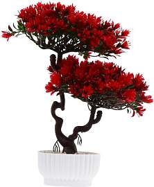TOPBATHY Künstliche Bonsai Pflanze Gastgruß