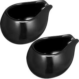 TOPBATHY Sossenkanne 2 STÜCKE Mini Keramik